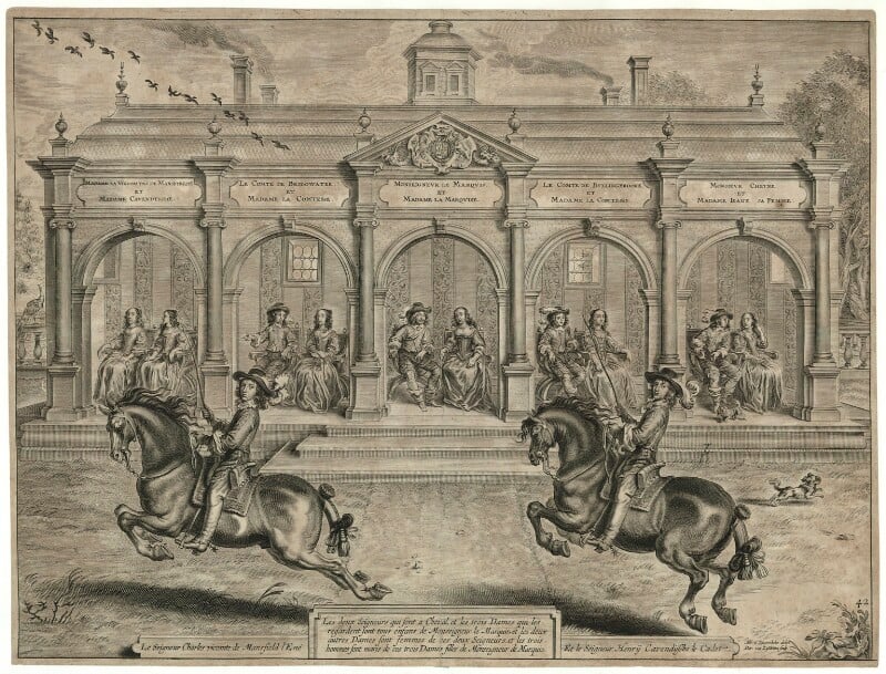 William Cavendish, 1st Duke of Newcastle-upon-Tyne and his family  by Peter van Lisebetten (Lysebetten, Liesebetten), after Abraham Diepenbeeck