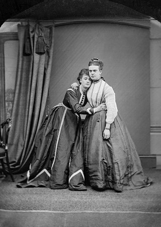 Fanny And Stella Portrait Photo Restored