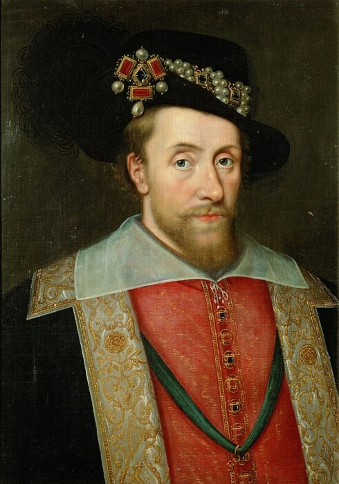 James I Portrait 490X700