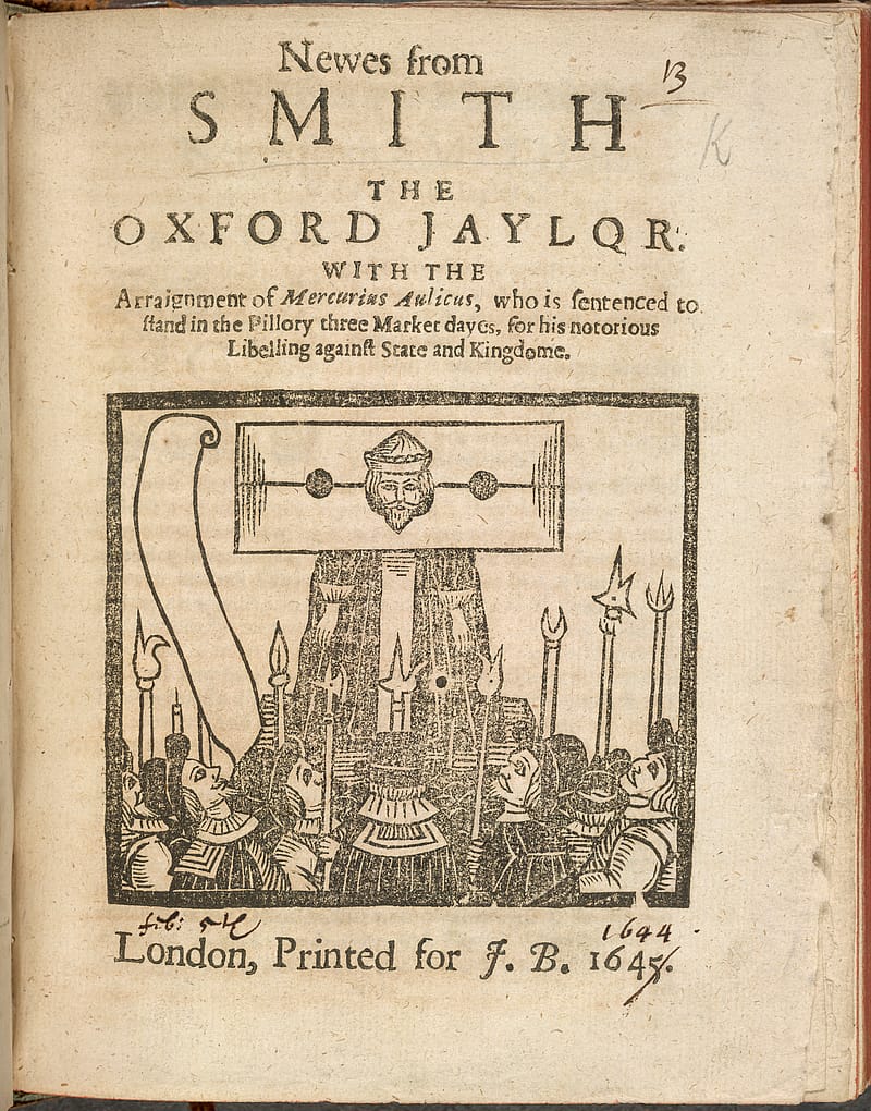 BL Newes From Smith The Oxford Jaylor E.27.13