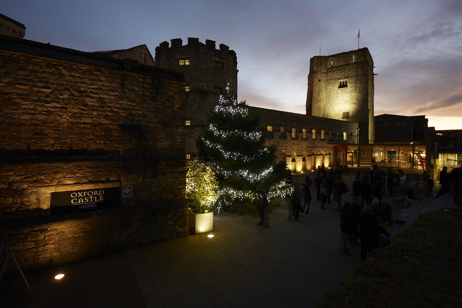 Oxford Castle Chrismas