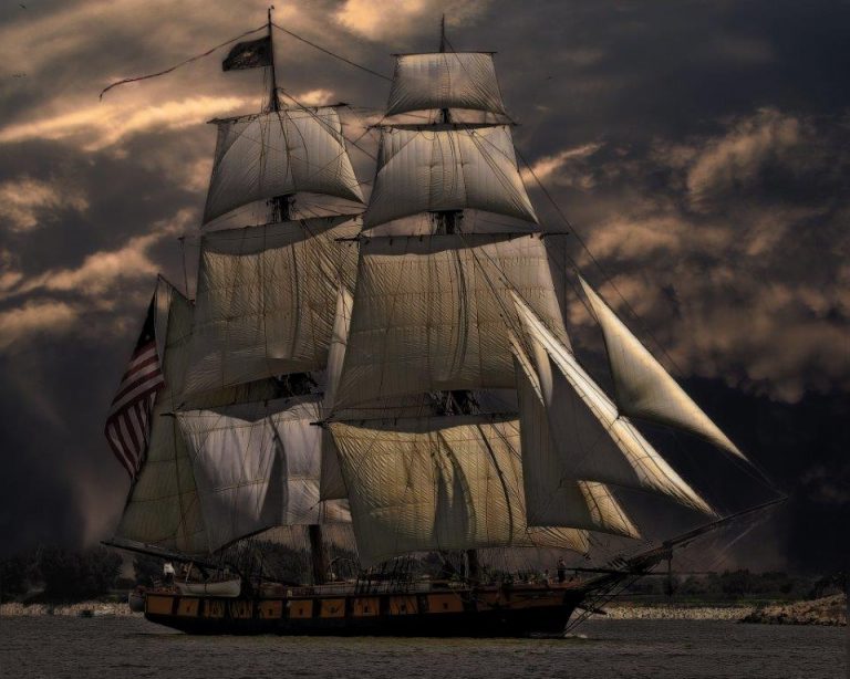 Sailing Ship Vessel Boat Sea 37859 Lo 768X614